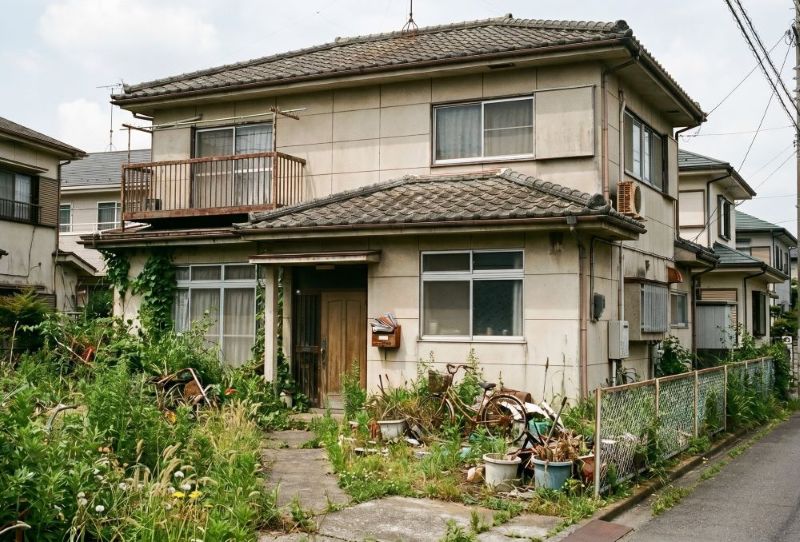 空き家の外観